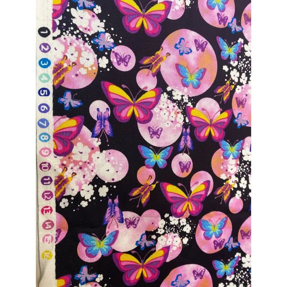 metamorphosis by Jeffery Marc Print Concepts BUTTERLIES Cotton 74x44